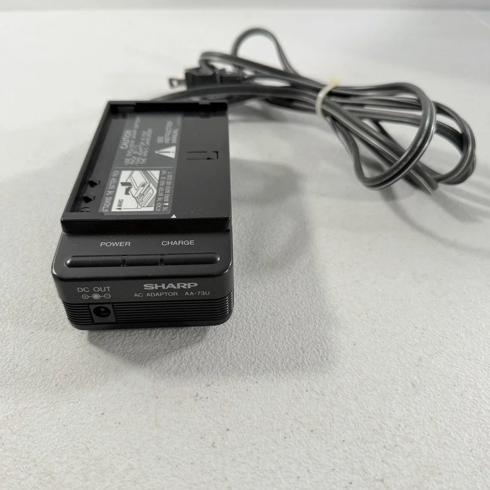 Sharp AA-73U Camcorder Battery Charger AC Adaptor Power Supply TESTED WORKING